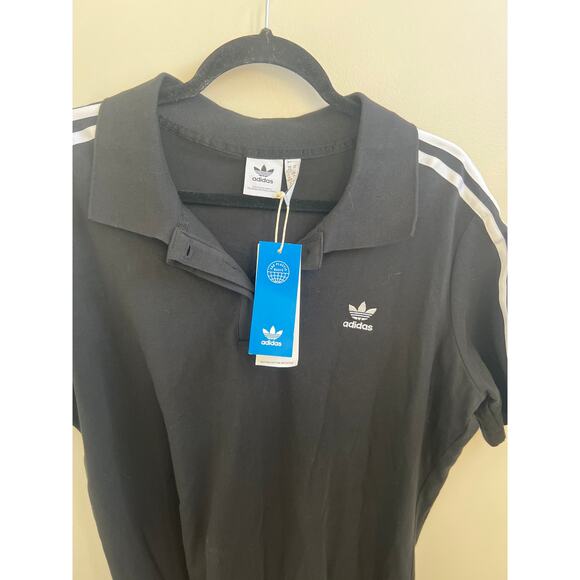 COPY - Adidas Tee Dress black in 2X sporty summer cotton - Picture 8 of 9